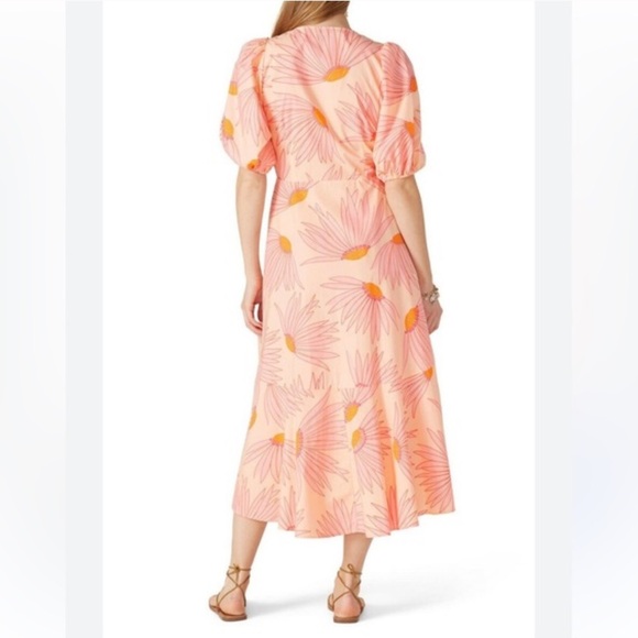 Kate Spade Falling Flower Wrap Dress - Picture 4 of 12